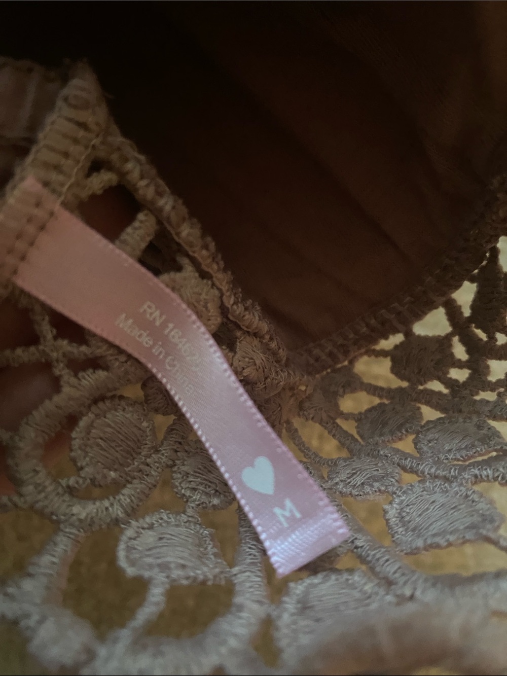 Rue 21 2 bralettes. Lacy brown one NWT - Picture 4 of 7